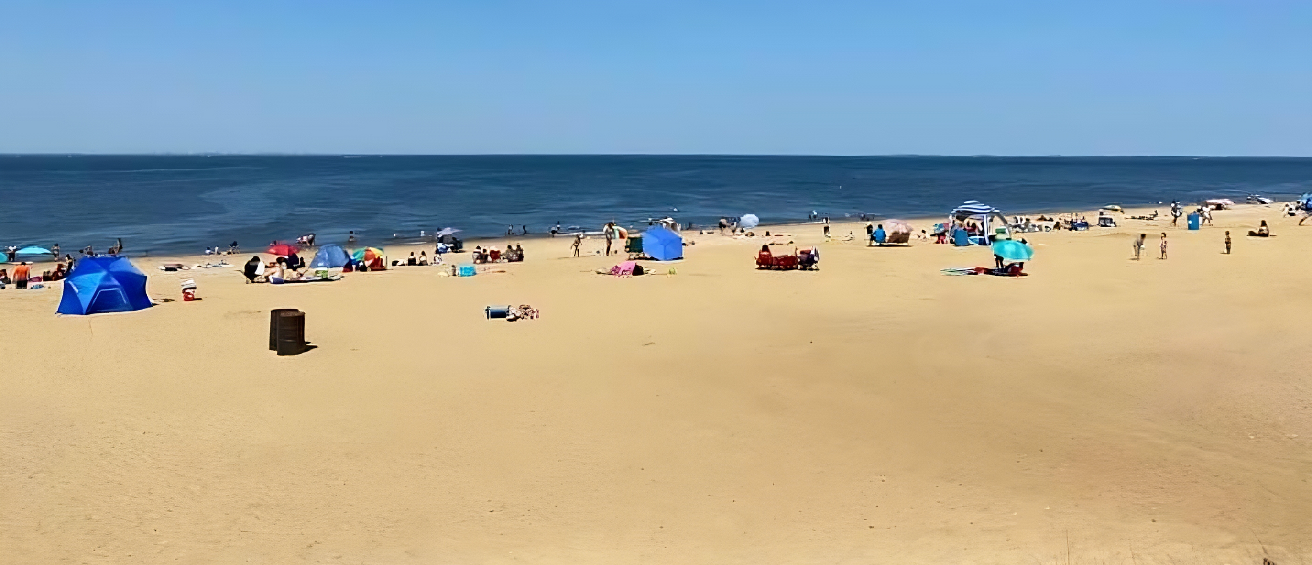 People on the beach